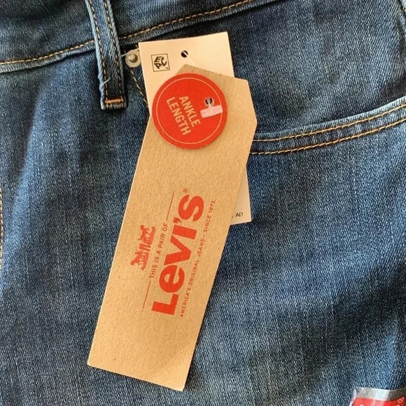 Levi’s women’s 711 High Rise Skinny Jeans Size 32 NWT - Picture 3 of 7